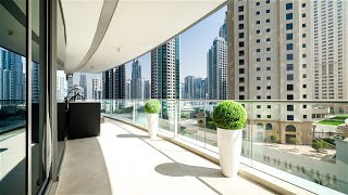 Dubai Marina 2 BR Fully Furnished Apartment at Trident Grand Residence For Rent