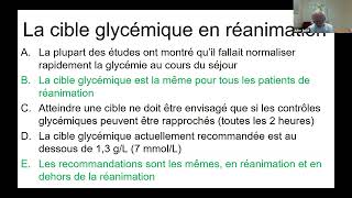 Contrôle glycémique - Néphrologie-métabolique (31/01/2023)