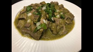 LENGUA EN SALSA VERDE