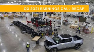 Rivian's Q3 Earnings Call - Key Takeaways