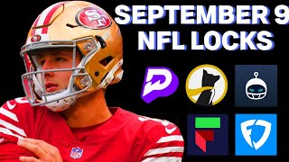 NFL PRIZEPICKS TODAY | 6 BEST PROP PICKS | MONDAY | 9/09/2024 | BEST PROPS | NFL BETTING |