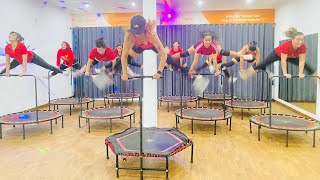 🎵Jumping 130BPM /Trampoline Dance Fitness Indonesia/Choreo Coach Mamina Bali