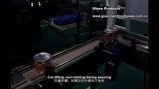 GS017A Automatic Nuts Canning Line+Nuts+Seaming+Labeling