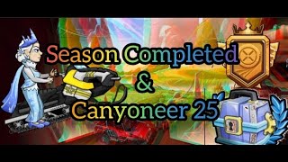 CANYONEER 25!!!!!!🥵 - FINISHING JANUARY SEASON - AMAZING CHEST OPENINGS - Hill Climb Racing 2