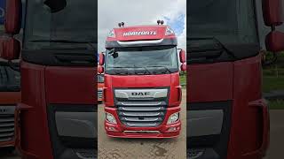 DAF XF 530 VERMELHO CEREJA DA HORIZONTE TRANSPORTES!!! #daf #dafxf