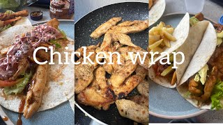 Vlogtober Ep2||Chicken wraps with fries||quick  lunch ideas 💡 |30min lunch idea