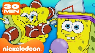 Губка Боб | Все виды СПОРТИВНЫХ ИГР в Бикини Боттом! Часовая подборка | Nickelodeon Cyrillic