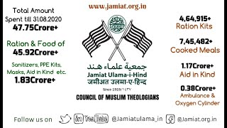 Jamiat's Covid 19 Lockdown Relief Activity