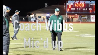 Coach Wibbs mic'd up