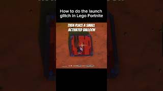 How to do the launch glitch in Lego Fortnite