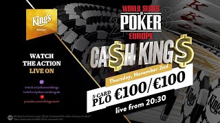 💸 Ca$h King$ Special €100/€100 Five-Card Pot Limit Omaha, live aus dem King's - "Hachi" & "KIKINHO"👑