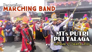 Penampilan Marching Band MTs Putri PUI Talaga || HUT RI ke 78