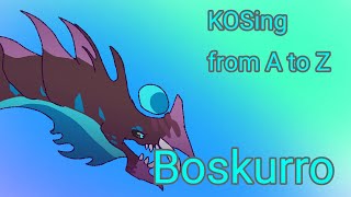 KOSing from A to Z #21 - Boskurro - Creatures of Sonaria