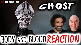 GHOST - BODY AND BLOOD Reaction #genius #rock #tobiasforge #jesus #church #religion #communion 🔥🔥🔥🔥🔥