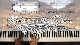 Riders on the Storm - The Doors ( Piano Tutorial Partitura Pdf Gratis)