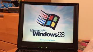 Windows 98 Installation on SD Card on old IBM Thinkpad