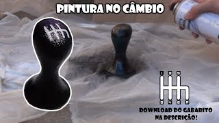 Gabarito para pintar seu câmbio caseiro (Download na descrição)