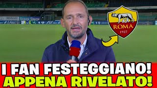 😢APPENA RIVELATO! OTTIMA NOVITÀ PER I ROMANISTI!NOTIZIE DEL AS ROMA OGGI