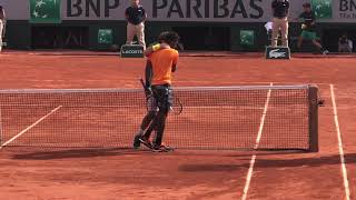 Stan Wawrinka vs Gael Monfils Roland Garros 2017