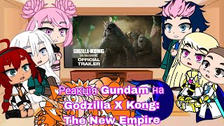 Реакція Гандам на Godzilla x Kong: The New Empire | Gacha Club — reaction