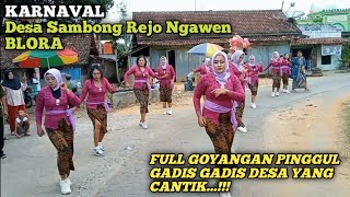 KARNAVAL Sedekah Bumi Di Desa, Namun Meriahnya Seperti Di Luar Negeri...!!!