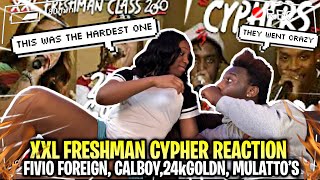 Fivio Foreign, Calboy, 24kGoldn and Mulatto's 2020 XXL Freshman Cypher (REACTION) Best 2020 cypher