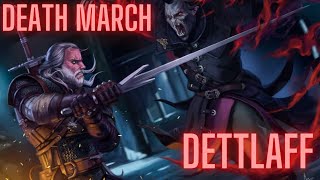 DETTLAFF BOSS FIGHT - Death March - Grandmaster Wolf Gear + Aerondight + Combat Build