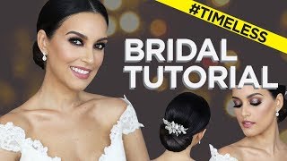 MI MAQUILLAJE Y PEINADO DE NOVIA / BRIDAL MAKEUP TUTORIAL | PAU FLORENCIA