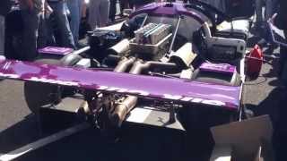 Jaguar XJR-9LM revving - pure sound - Pistonheads Sunday Service at Jaguar HQ