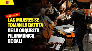 Las mujeres se toman la batuta de la Orquesta Filarmónica de Cali | Qhubo Cali