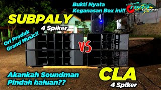 Experimen ‼️ CLA vs Subpaly Box yang di pakek Cumi Cumi One Audio ketika live di Bondowoso