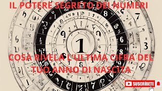 il potere segreto dei numeri, cosa rivela l'ultima cifra del tuo anno di nascita