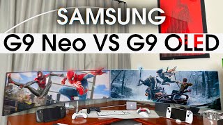 Which Super-Ultrawide Is The One For You | OLED G9 VS G9 NEO ODYSSEY