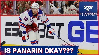 Artemi Panarin injured! Rangers make more roster cuts! Edstrom and Mancini shine in 5-4 win!