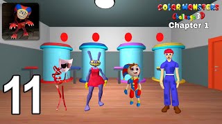 Color Monsters Challenge 3D - Gameplay Walkthrough Part 11 - Chapter 1 (Android, iOS)