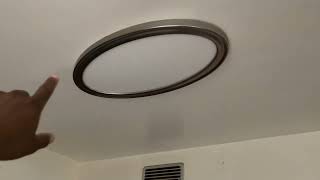 32 Inch Oval LED Flush Mount Ceiling Light, with Night Light Review