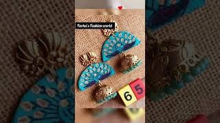 Handmade fabric jewellery designs #Short #handmade #Trending