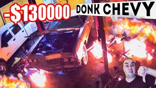 Battle of the Donks: Competitors Burn His $130000 Donk Chevy