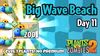 Plants vs Zombies 2 | Big Wave Beach Day 11