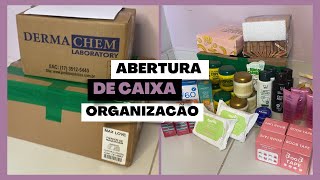 Abertura de caixa, organização , comprei mais prateleiras para loja on-line está ficando linda 🤩 🤗