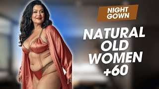 Natural Older Women OVER 60 Fashion Tips Review Pt-12