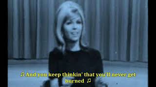 Nancy Sinatra These Boots Are Made For Walking Lyrics