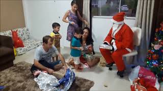 PAPAI NOEL TEVE AQUI EM CASA