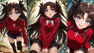 【Fate \ Stay Night】遠坂凛【AI ART LOOKBOOK】