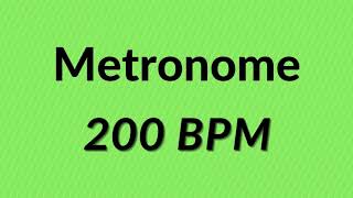 Metrónomo GRATIS para Guitarra - 200 BPM