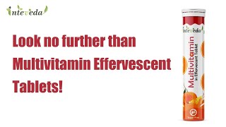 Inteveda Multivitamin Effervescent Tablets |  Calcium & Magnesium Tablets | Immunity Booster