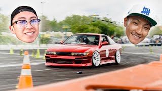 PRO FD DRIVER DRIFTS MY S13!!!