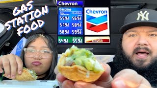 Trying MEXICAN FOOD from a GAS STATION!!