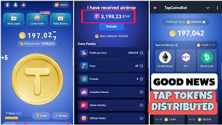 TapCoins Airdrop! FREE Tap Tokens Distributed TODAY! (September 11)