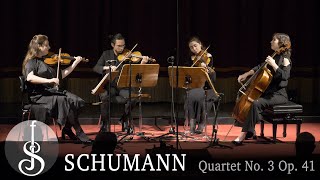 SCHUMANN | String Quartet No. 3 Op. 41 in A Major